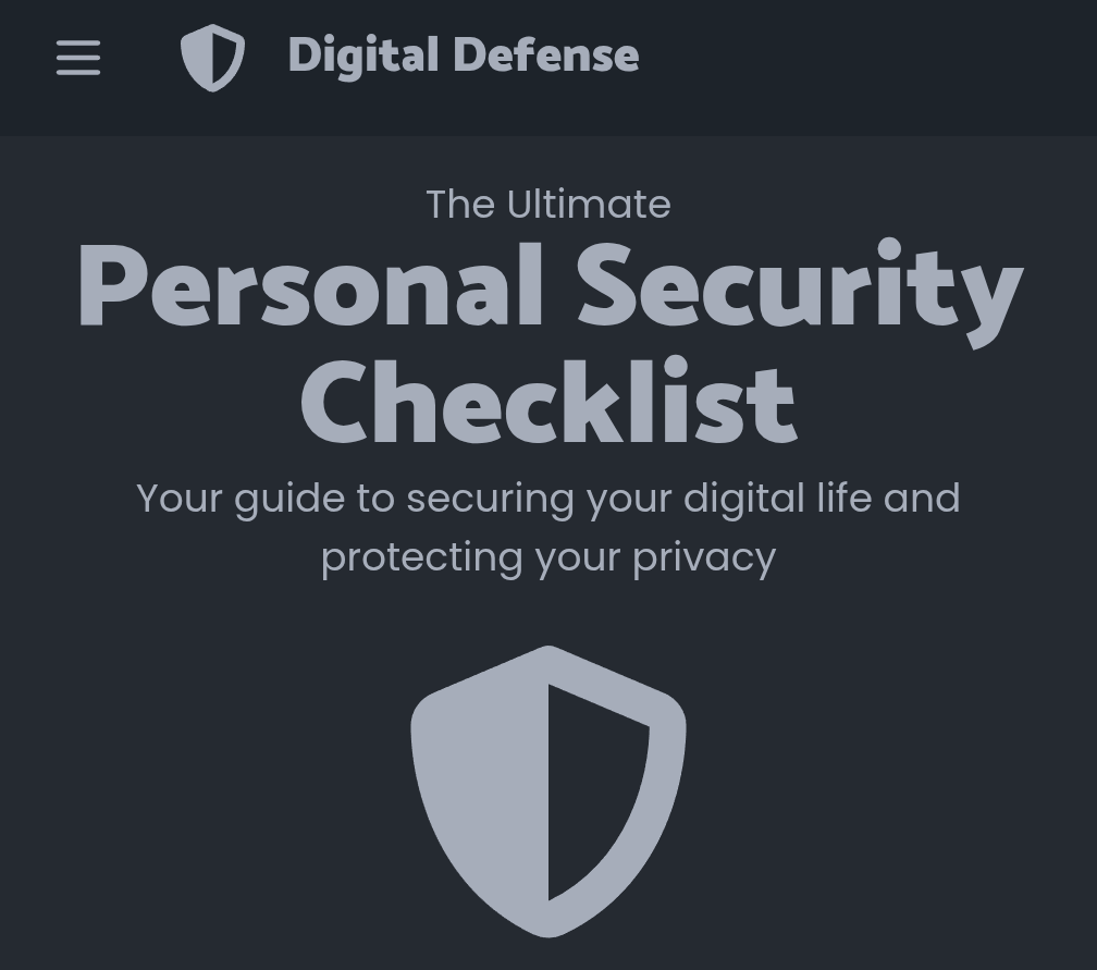 Digital Defense: A Guide to Protecting Yourself Online