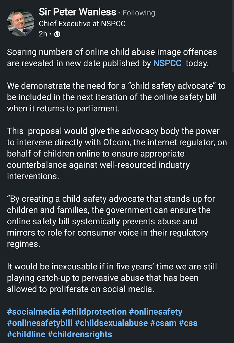 Why I do what I do — Children Need Pro(tech)tion!