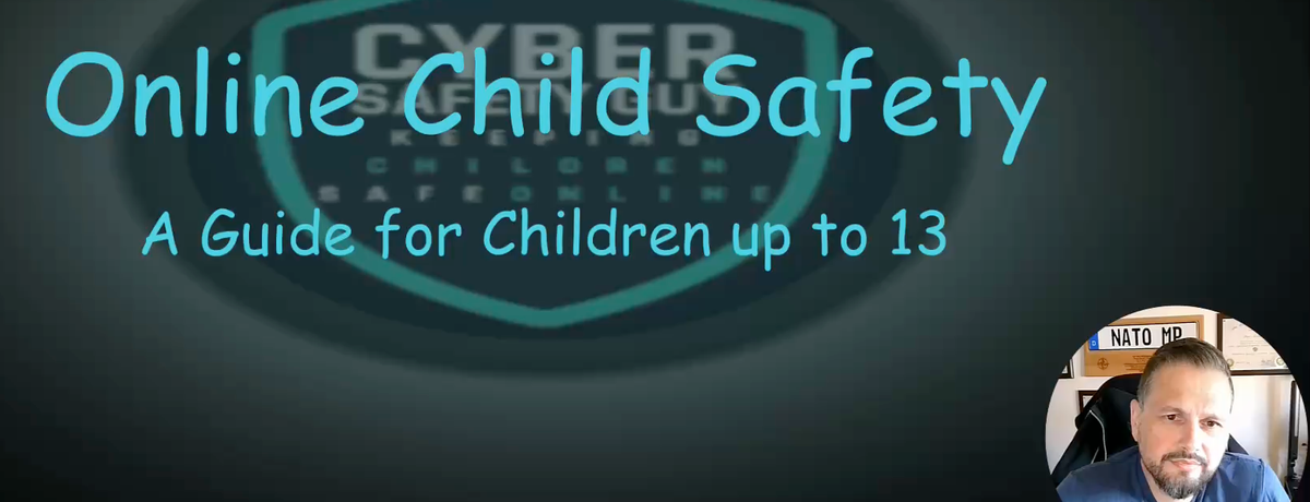 Cyber Safety Guy - Online Child Safety - Children up to 13 Years Edition