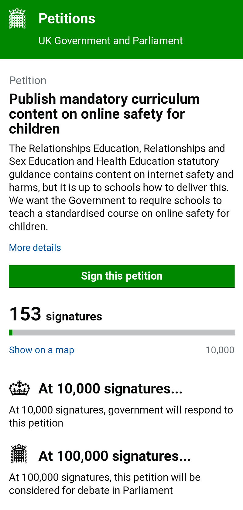 I Give Up - too important to go viral