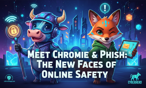 Meet Chromie & Phish: The New Faces of Online Safety