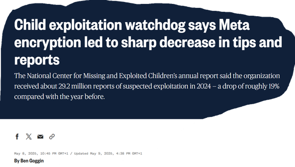 Meta's Encryption Spin: Are They Protecting Kids or Predators?